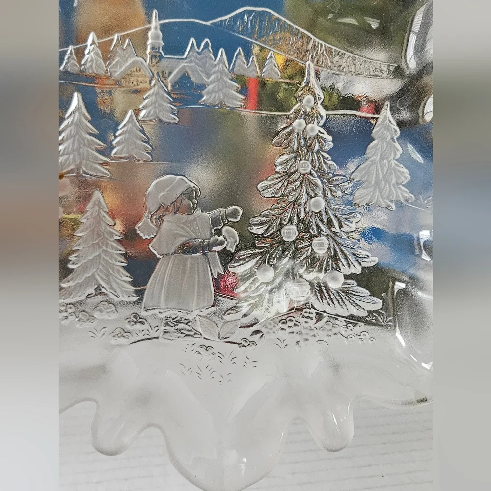 Walther Glas Chrismas Star Plate‎